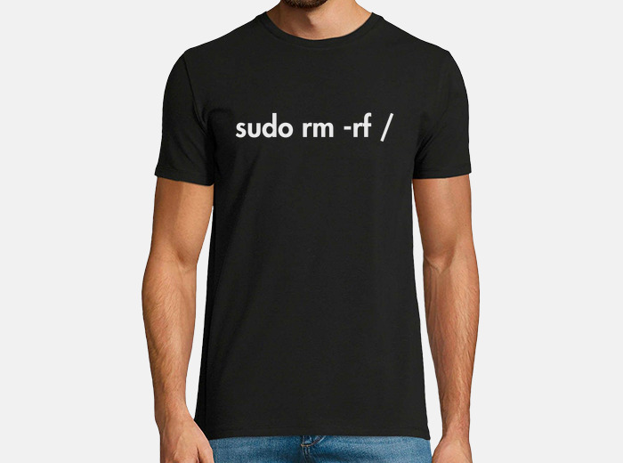 Sudo rm rf store shirt