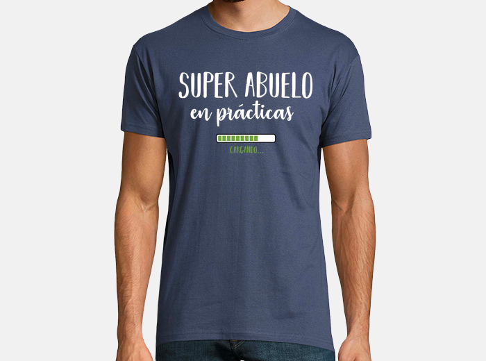 Camiseta super abuelo en practicas laTostadora