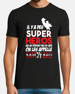 Super heros humour savoyards drapeau