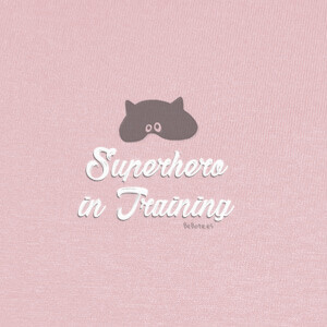 T-shirt supereroi in training @shopbebote