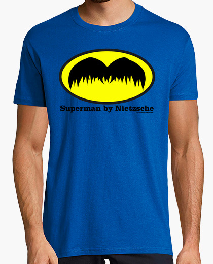 Superman by nietzsche t-shirt