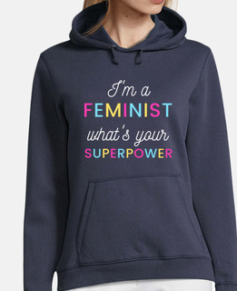 superpower sweatshirt woman
