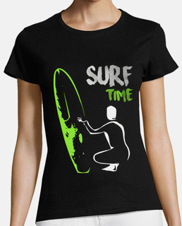 Surf time manga corta mujer