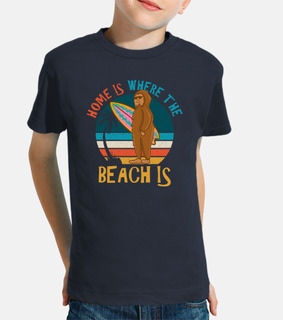 Surfing Bigfoot - Beach Surf Summer
