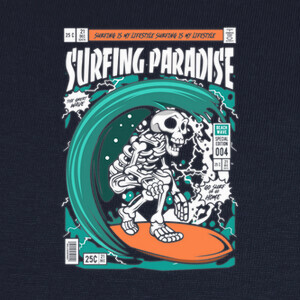 Camisetas Surfing Paradise