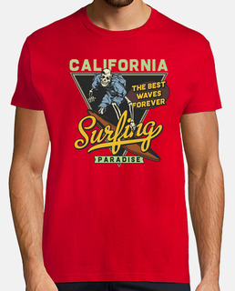 Los Angeles California Retro 70'S Vintage Surf Tee T Shirts, Hoodies,  Sweatshirts & Merch