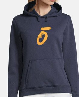 Sweat-shirt à capuche femme, bleu marine