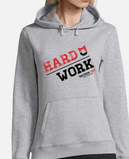 Sweat-shirt à capuche femme, gris chiné