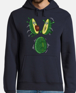 Sweat-shirt à capuche homme, bleu marine