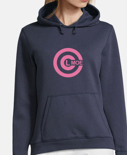 sweat-shirt rose central pour femme à logo lmoe cc