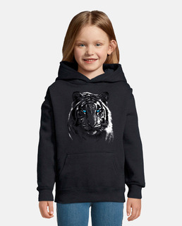 Sweat à capuche pour enfant, bleu marine
