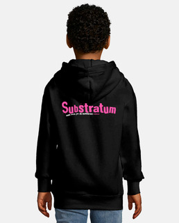 Sweat à capuche pour enfant, noir