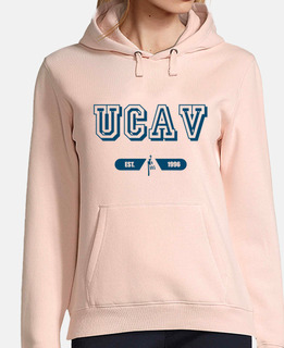 sweat à capuche pour fille college design depuis 1996