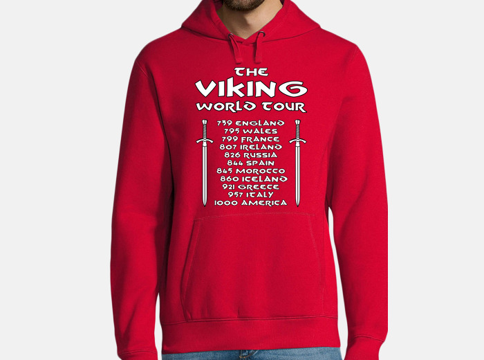 Sweat capuche viking hot sale