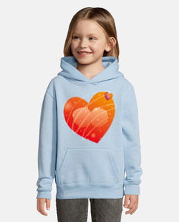 sweat enfant - coeurs txano et oscar