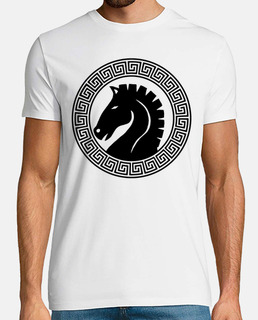 Symbole grec du cheval noir
