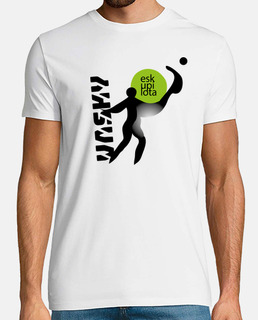 t- shirt vasky balle basque eskupilota