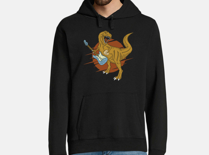 Sudadera t rex rock laTostadora Mexico