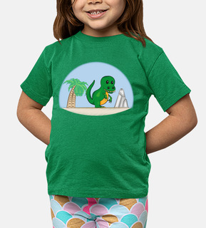t-rex baby - green
