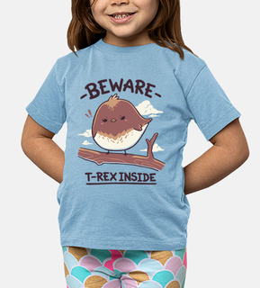 t-rex inside dinosaur kids&#39; t- t-shirt