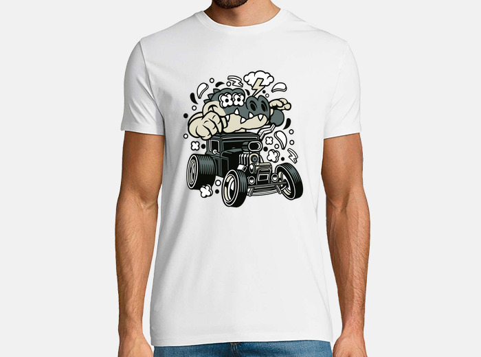 T shirt cartoni animati coccodrillo divertent. tostadora