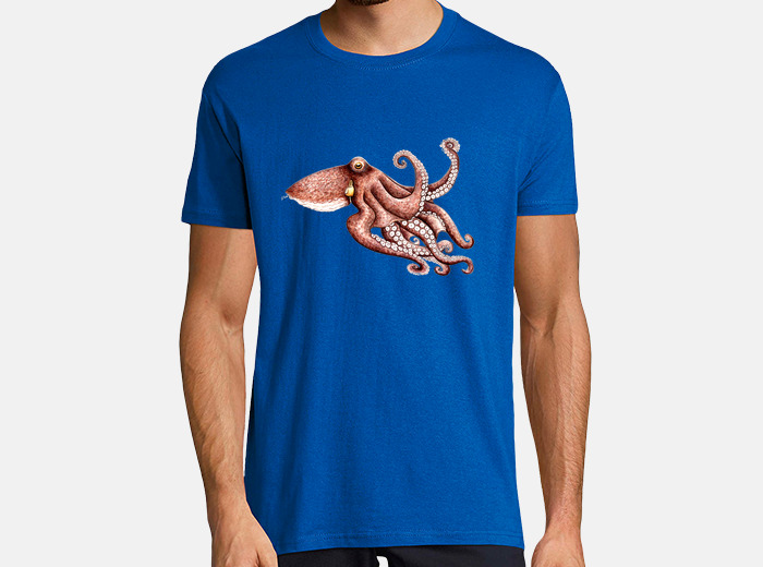 T shirt polpo tostadora