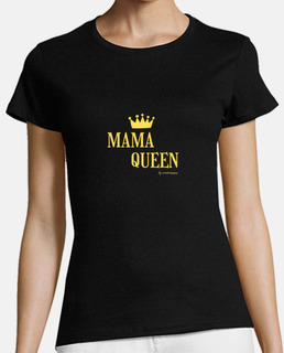t-shirt à manches courtes mama queen