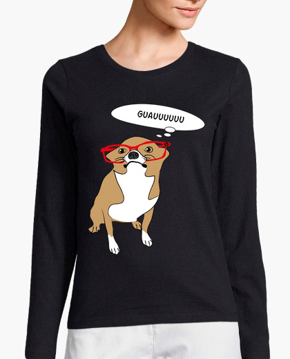 T Shirt A Maniche Lunghe Ragazza Cane Tostadora It