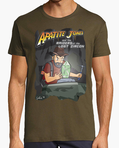 T-shirt apatite jones: raiders della of...