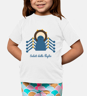 T-shirt bambini unisex con Ragno