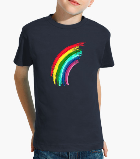 T-shirt bambino arcobaleno