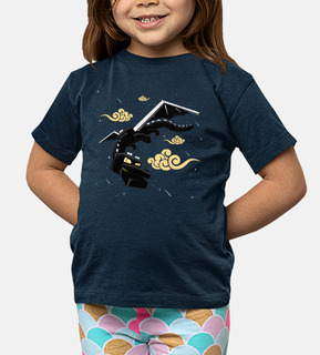 t-shirt bambino minecraft dragon ender boy