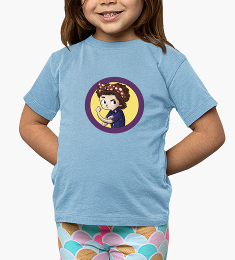 T-shirt bambino ragazza femminista