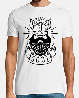 t-shirt barbu viking barbe vikings