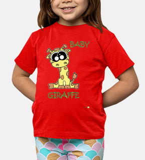 t-shirt bébé girafe