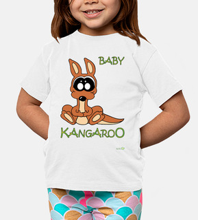 t-shirt bébé kangourou