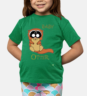 t-shirt bebè lontra
