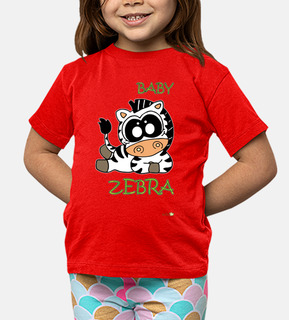 t-shirt bebè zebra