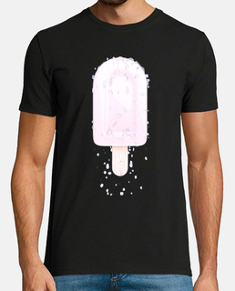 t-shirt black ice milk