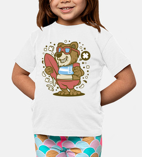 t-shirt cartoni animati orso surfer orsi