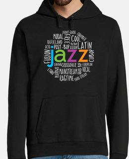 t-shirt cool di genere jazz