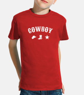 t-shirt cowboy a cavallo