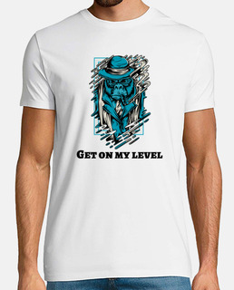 t-shirt de costume de gangster de gorille pour les fans de gorille