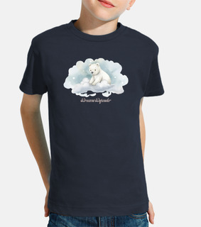 t-shirt dell&#39;orso polare