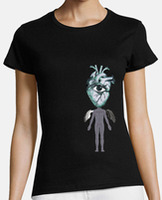 T-shirt donna, manica corta, cotone organico