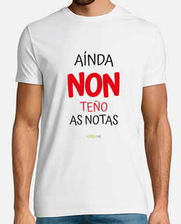 t-shirt du professeur - je n'ai pas encore les notes, en galicien, pour les couleurs claires