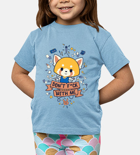 t-shirt enfant yandere aggretsuko anime