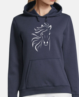t-shirt equitazione testa di cavallo 2