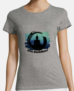 t-shirt femme bouddhiste zen