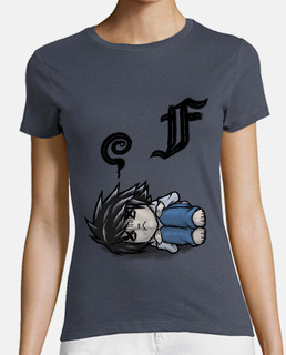 t-shirt femme f par l